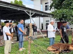 Idul Adha Tahun ini, Kejaksaan Negeri OKU Timur Lakukan Pemotongan Hewan Kurban