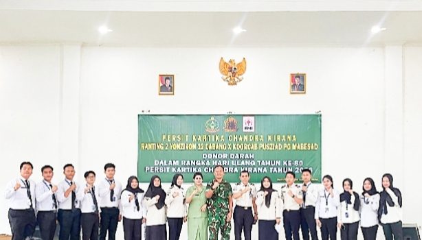 Semarak HUT ke-80 Persit KCK, Pegawai Lapas Banyuasin Ambil Bagian dalam Donor Darah