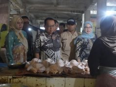 Pastikan Harga Bahan Pokok Stabil, Pemkab OKU Timur Sidak Pasar Tradisional