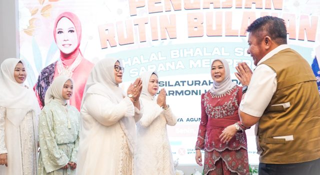 TP PKK Muba Hadiri Halal Bihalal TP PKK Se-Sumsel, Tekankan Kekuatan Silaturahmi sebagai Fondasi Harmoni Keluarga