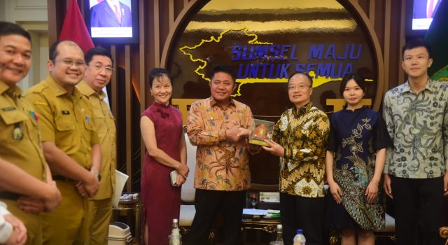 Gubernur Herman Deru Terima Kunjungan Konjen Tiongkok, Dorong Peluang Investasi dan Kerja Sama Sumsel