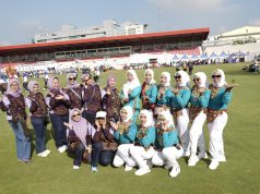 Gerak Bersama Ribuan Peserta, Staf Ahli TP PKK dan Ketua DWP Muba Tampil Antusias di KRIYA 2026