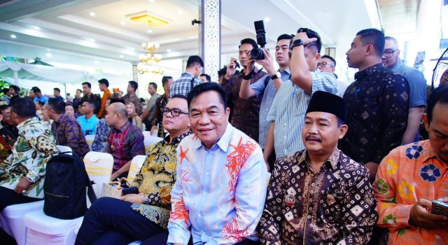 Bupati dan Wakil Bupati Muba Hadiri Halal Bihalal Masyarakat Perantau Sumatera Bagian Selatan