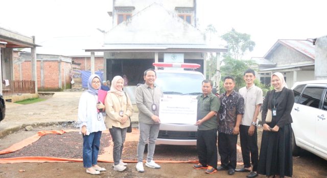 Program BRI Peduli TJSL, Salurkan Bantuan Ambulance bagi Warga Pagaralam