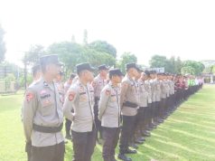 Apel Pagi Wakapolres Banyuasin Tekankan Kesiapan Tugas Hingga Persiapan Idul Adha