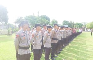 Apel Pagi Wakapolres Banyuasin Tekankan Kesiapan Tugas Hingga Persiapan Idul Adha