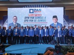 PAN Sumsel Konsolidasi Usai Pelantikan, Target Tiga Besar Pemilu 2029 Ditegaskan