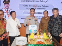 Peringati MayDay, Anggota DPRD Ogan Ilir Melaksanakan Aksi Do’a Bersama