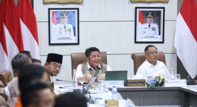 Gubernur Herman Deru Tekankan Kolaborasi Tanpa Ego Sektoral dalam Penanganan Banjir Palembang