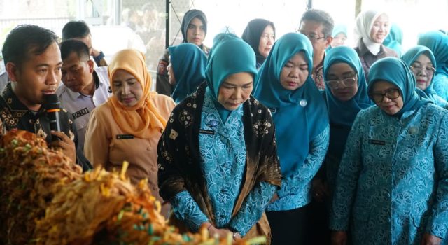Feby Deru Blusukan ke Perajin Gambo Babat Toman, Dorong Produk Lokal Sumsel Tembus Pasar Global