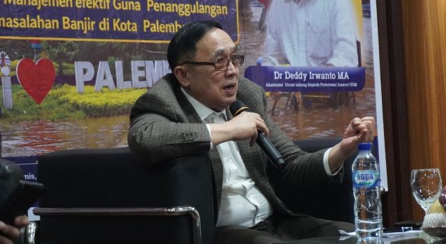 ESP Beri Masukan Tanggulangi Banjir di Palembang