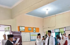 Hikma Wijaya Resmi Dilantik Menjadi Kepala Dusun 4 Desa Galang Tinggi, Banyuasin III
