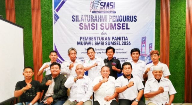 Akan Gelar MUSWIL Dalam Waktu Dekat SMSI Sumsel Bentuk Panitia Penyelenggara