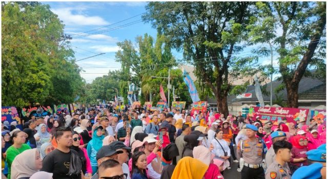 Car Free Day Perdana di Lahat, Disambut Antusias Masyarakat