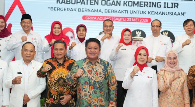 Gubernur Herman Deru Tekankan Legalitas dan Akuntabilitas Saat Lantik Pengurus PMI Empat Daerah