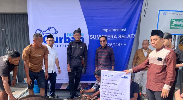 BRI Region 4 Palembang Distribusikan 45 Hewan Kurban di Berbagai Daerah di Sumatera Selatan, Jambi dan Kepulauan Bangka