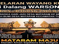 Warga Desa Mataram Rayakan HUT ke-88 dan Sedekah Bumi dengan Penuh Khidmat dan Meriah