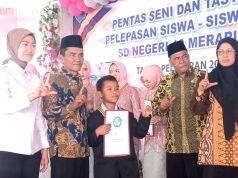 Hadir di Perpisahan Siswa SDN 10 Merapi Timur, Wabup Lahat Widia Ningsih Ingat Masa Sekolah