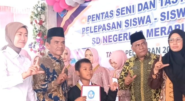 Hadir di Perpisahan Siswa SDN 10 Merapi Timur, Wabup Lahat Widia Ningsih Ingat Masa Sekolah