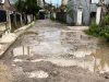 Lorong Kehakiman Kemuning Palembang Berubah Jadi ‘Wahana’ Lumpur dan Lubang Maut
