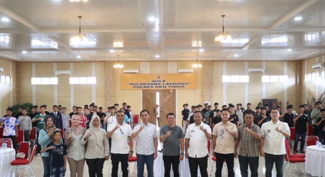 Kembangkan Potensi Generasi Muda, Polres OKU Timur Adakan Turnamen E Sports Mobile Legend Kapolres Cup 2026