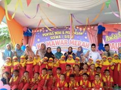 34 Tunas Bangsa dari PAUD Mawar Merah Tambahasri Jalani Wisuda, Pentas Seni Meriahkan Acara