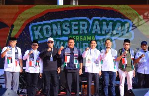 Herman Deru Ajak Warga Sumsel Perkuat Kepedulian untuk Palestina pada Konser Amal Wali Band