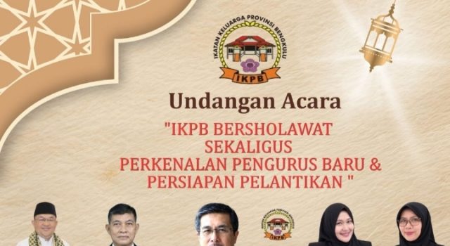 IKPB Wadah Silaturahmi, Motivasi dan Berkontribusi Warga Perantauan Bengkulu di Sumsel: Besok Akan Gelar Shalawat Massal dan Persiapan Pelantikan Pengurus