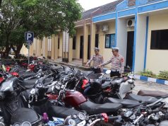 143 Kendaraan Diamankan Sat Lantas Polres OKU Timur saat Gelar Razia Balap Liar serta Kejahatan 3C