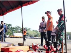 Antisipasi Asap, Bupati Ogan Ilir Pimpin Apel Gabungan Kesiapsiagaan Karhutla