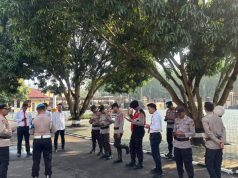 Polres OKU Timur Laksanakan Apel Satgas Operasi Sikat I Musi 2026