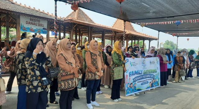 Para Kader Posyandu di Kecamatan Sukarami Palembang Gelar Kegiatan Lomba Cerdas Cermat dan Yel-Yel