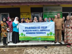 Peringati Hari Kontrasepsi Sedunia Puskesmas Sidoharjo Gelar Berbagai Pelayanan Kesehatan di Desa Wonorejo