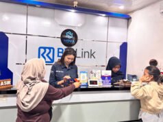 Layani Ratusan Transaksi Perhari, BRILink Agen Nova Yulianti Permudah Akses Keuangan Warga Muara Enim