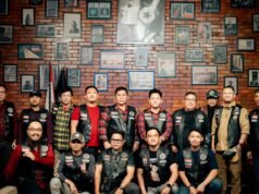 Royal Riders Indonesia Chapter Sumsel Resmi Dilantik, Ambar Widodo Kukuhkan Muhamad Riski sebagai Marshal